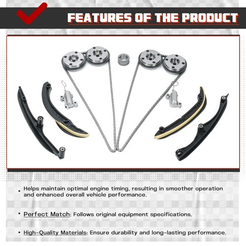 Kit de tensores guías de cadenas de distribución Phasers actualizado para Ford F150 3,5 L 2017-2024 - Imagen 6 de 18