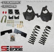 04-06 Silverado/Sierra Crew Cab 1500 2WD 4" Front & 6" Rear Lowering Kit