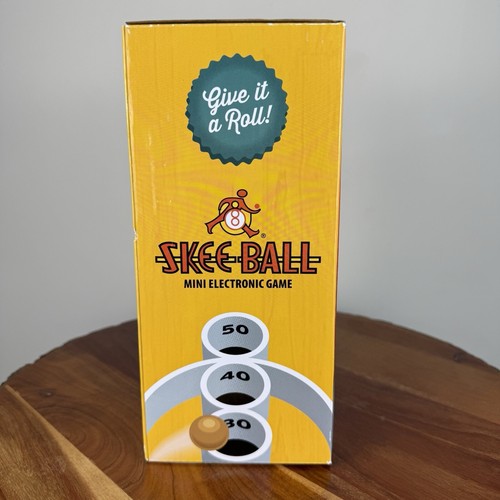Basic Fun! Mini Skee-Ball Electronic Game New OPEN BOX Never Used - Picture 10 of 16