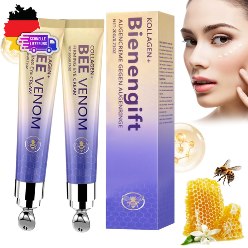 2 Stück Kollagen+Bienengift Augencreme Roll, Bienengift Augencreme, Bienengift W - Bild 11 von 12