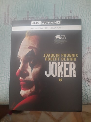 Joker 4k ULTRA HD + Blu-Ray - Joaquin Phoenix - Ottimo