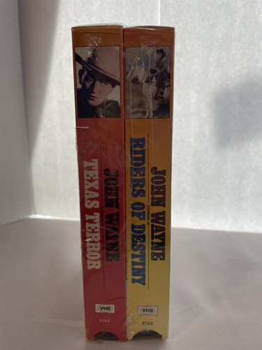 John Wayne Sealed VHS Bundle 6 Movies The Alamo Sands of Iwo Jima Texas Terror - Picture 9 of 10