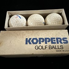 Koppers Golf Balls Nos Made In USA