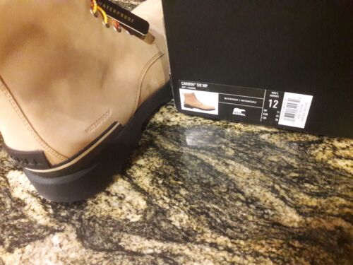 NEW $190 Mens Sorel Caribou Six Waterproof Boots, size 12 shoes - Picture 2 of 3