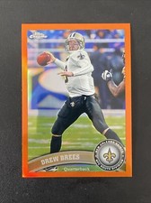 Drew Brees 2011 Topps Chrome-Orange Refractor #130 MINT