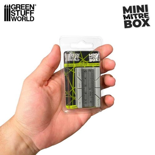 Green Staff World Mini Miter Box with Saw Cutting Guide Hobby Tool GSWD-12936 - Picture 4 of 6