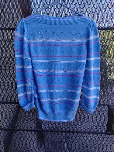 Vintage Keneth Too! Open Knit Long Sleeve Sweater - Picture 16 of 24