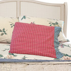 Vintage Y2K Mary Engelbreit Cherries & Red Plaid Handmade Standard Pillowcase