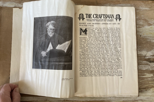 Antike Zeitschriften The Craftsman Stickley Kunsthandwerk Architektur 3 Hefte 1910 - Bild 6 von 24