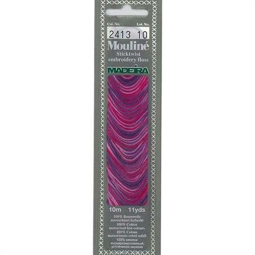 Madeira Mouline 10M Embroidery floss thread - Variegated 6 Strand Slow stitching - Picture 17 of 17
