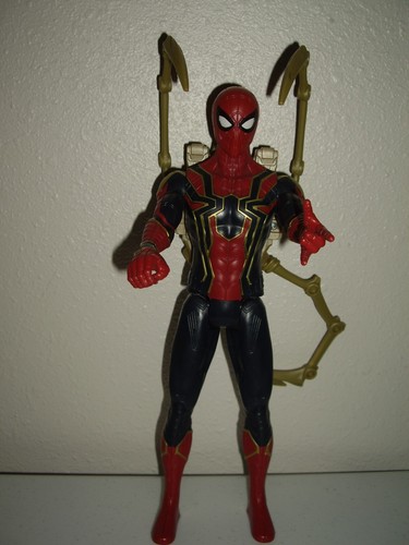 Zaino B3 GUC Marvel Spiderman con gambe di ragno parlanti attaccabili alto 12" - Foto 4 di 8