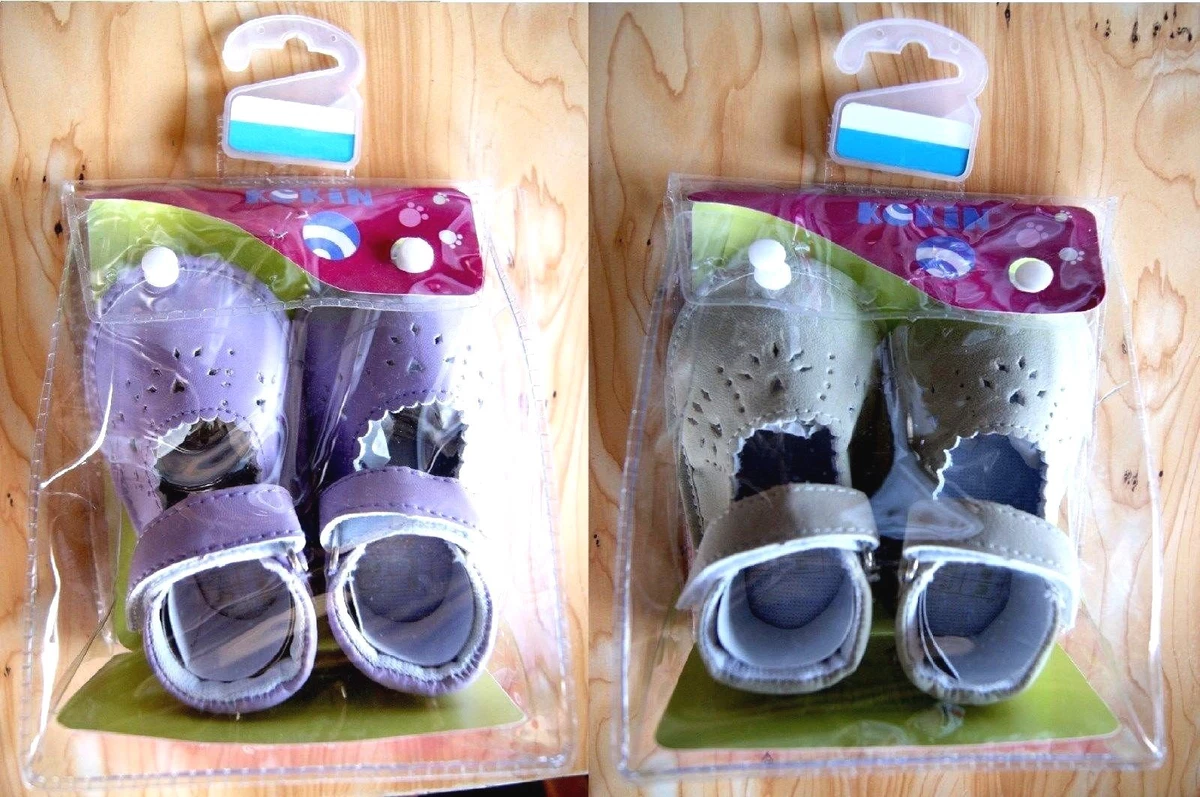 CHAUSSURES BEBE fille 0 mois / 6 mois & 6 mois / 12 MOIS 17/18 19/20 VIOLET  kaki