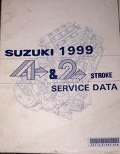 SUZUKI  4 & 2 STROKE SERVICE DATA  1999