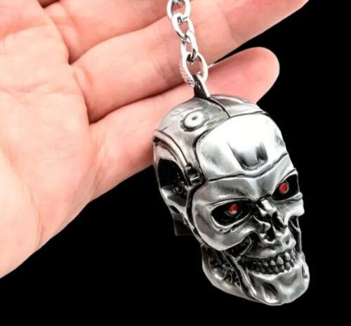The Terminator T-800 Skull Head Metal Keychain Ornament Collection BRAND NEW! - Picture 3 of 13