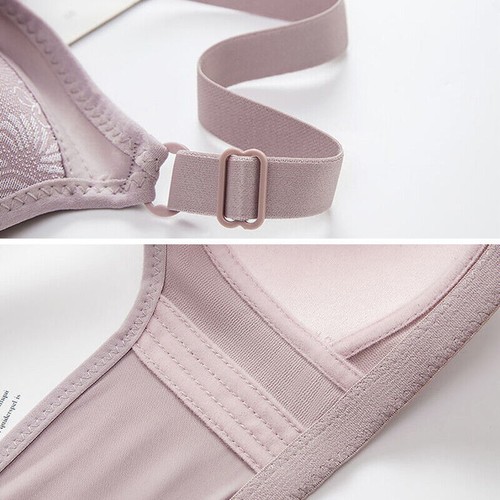 Push Up Bra Women Front Closure Wireless Lingerie Bras Vest Bralette Underwear - Imagen 11 de 22