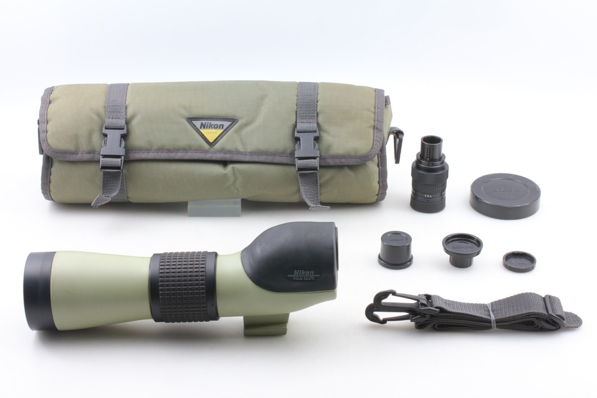 EXC++++ w/ CASE 】 Nikon Field Scope II D=60 P + Eye Piece EXC++++ w/ CASE 】 Nikon Field Scope II D=60 P + Eye Piece