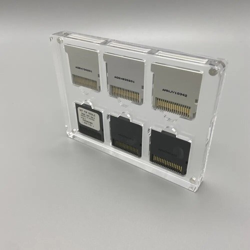 Acrylic Magnetic Game Cartridge Case Protecting Display Box For Nintendo 3DS DS - Picture 2 of 2