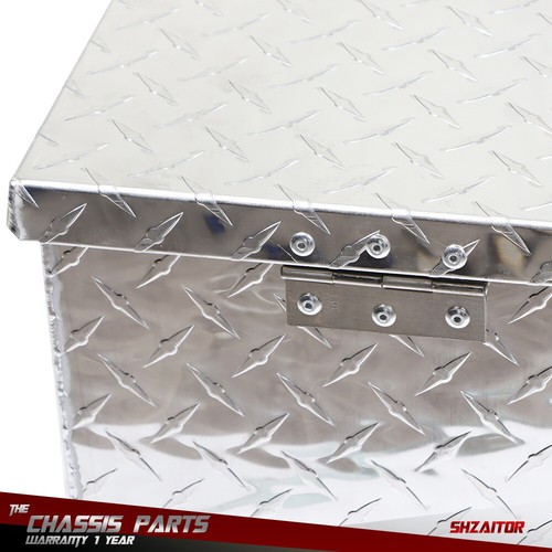 Caja de herramientas de almacenamiento de aluminio de 30 "x 13 "x 10" para camioneta pickup remolque de servicio pesado - Imagen 10 de 13