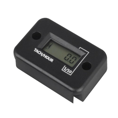 Digital Tachometer Chainsaw Engine Tach Hour Meter Lawn Mower 2/4 Stroke CS - Picture 6 of 8