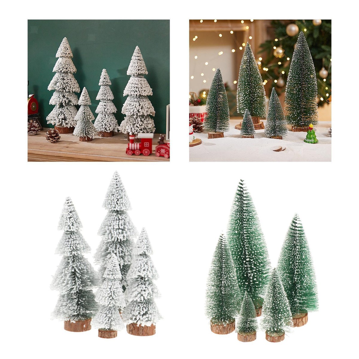 Rustic fake christmas tree Clearance