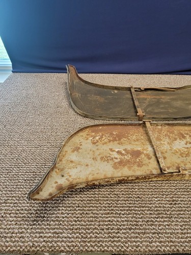 1961 1962 Pontiac Bonneville Grand Prix Fender Skirts OEM Body Trim - Picture 6 of 11