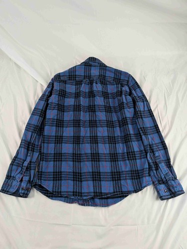 Vintage LL Bean Men's Plaid Flannel Shirt Button Up Size Medium - Picture 6 of 6