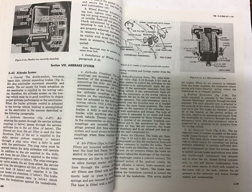 TM 9-2330-211-14 SEMITRAILER LOW BED 15 TON 4 WHEEL M172 25 TON M172A1 - Picture 7 of 10