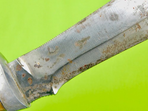 Vintage German Germany Puma White Hunter Hunting Knife w/ Sheath - Picture 18 of 24