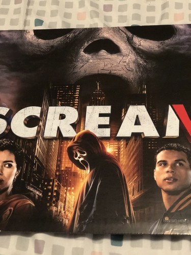Scream 2022 Walmart Entertainment Section Sign Horror Ghostface RARE - Picture 9 of 16