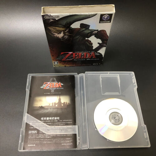 The Legend of Zelda Twilight Princess Nintendo GameCube Japón GC JP - Imagen 3 de 12