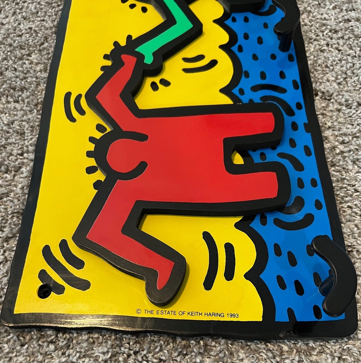 Keith Haring ~ Colorful Dancing Figures ~ Wall Art Display