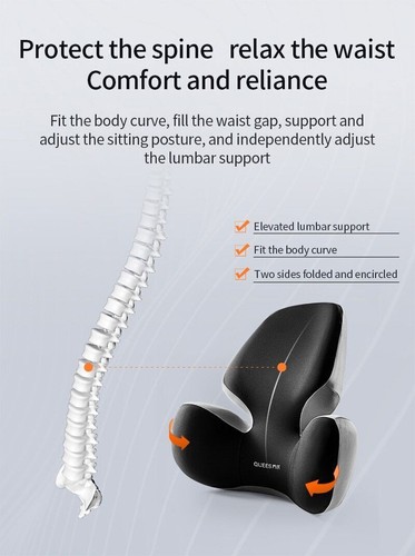Car Lumbar Support Pillow Auto Neck Pillow Waist Support Universal Cushion - 第 21/35 張圖片