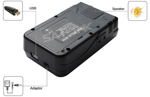 SATLINK WS-6908SE Digital Satellite Meter Finder Support KB-LIGHT&BACKLIGHT QPSK - Foto 6 di 7