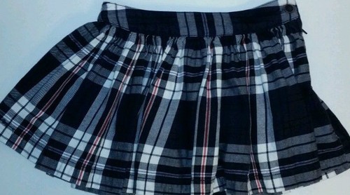 The Children's Place Girl Black/Red Plaid size 10 w/adjustable straps - Picture 2 of 4