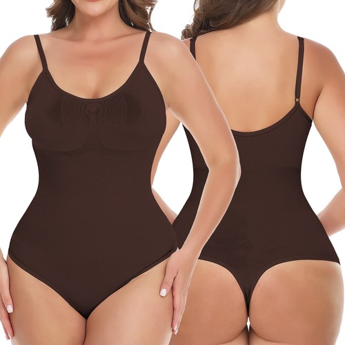 Women's Tummy Control Full Body Shaper Bodysuit Shapewear Slimming Top Corset US - Picture 36 of 64