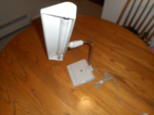 Vintage 50's - 60's Sight Master Desk Lamp Art Specialty Co. Beige Metal  - Picture 9 of 10