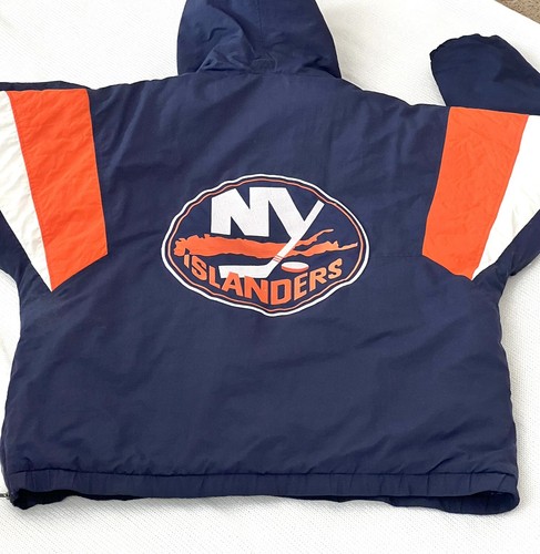 Vintage New York Islanders Starter Jacket Original Coat  Large Authentic NHL 90s - Picture 22 of 22