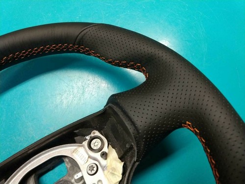 Audi S4 B6 Custom Padded Steering Wheel - New Leather - Picture 3 of 10