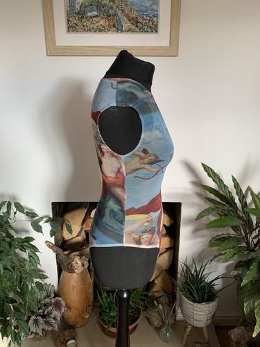 Seltener Zara Raphael Triumph Of Galatea Body Mesh Top Blogger Fav Artsy - Bild 4 von 8