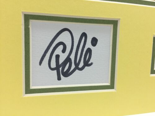 RARE Pele Brazil World Cup Signed Photo Display + COA + PROOF AUTOGRAPH 1970 - Picture 3 of 4