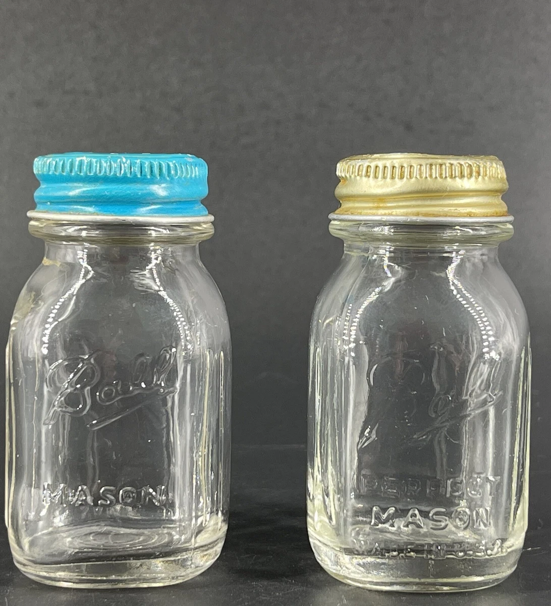 Salt and pepper mason jar shakers outlet