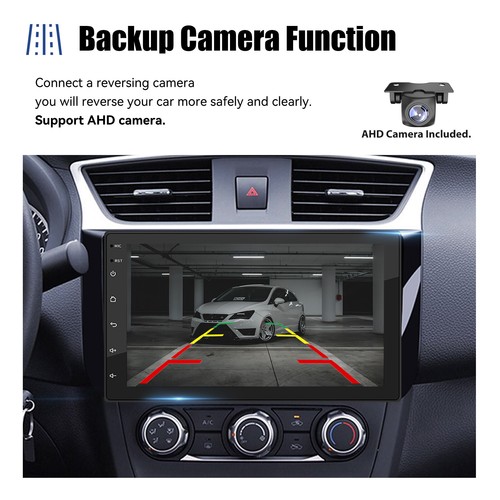 Autoradio 7'' 2 DIN DAB+ Carplay GPS Android 13 2+32G Bluetooth WiFi RDS USB Cam - Foto 7 di 13