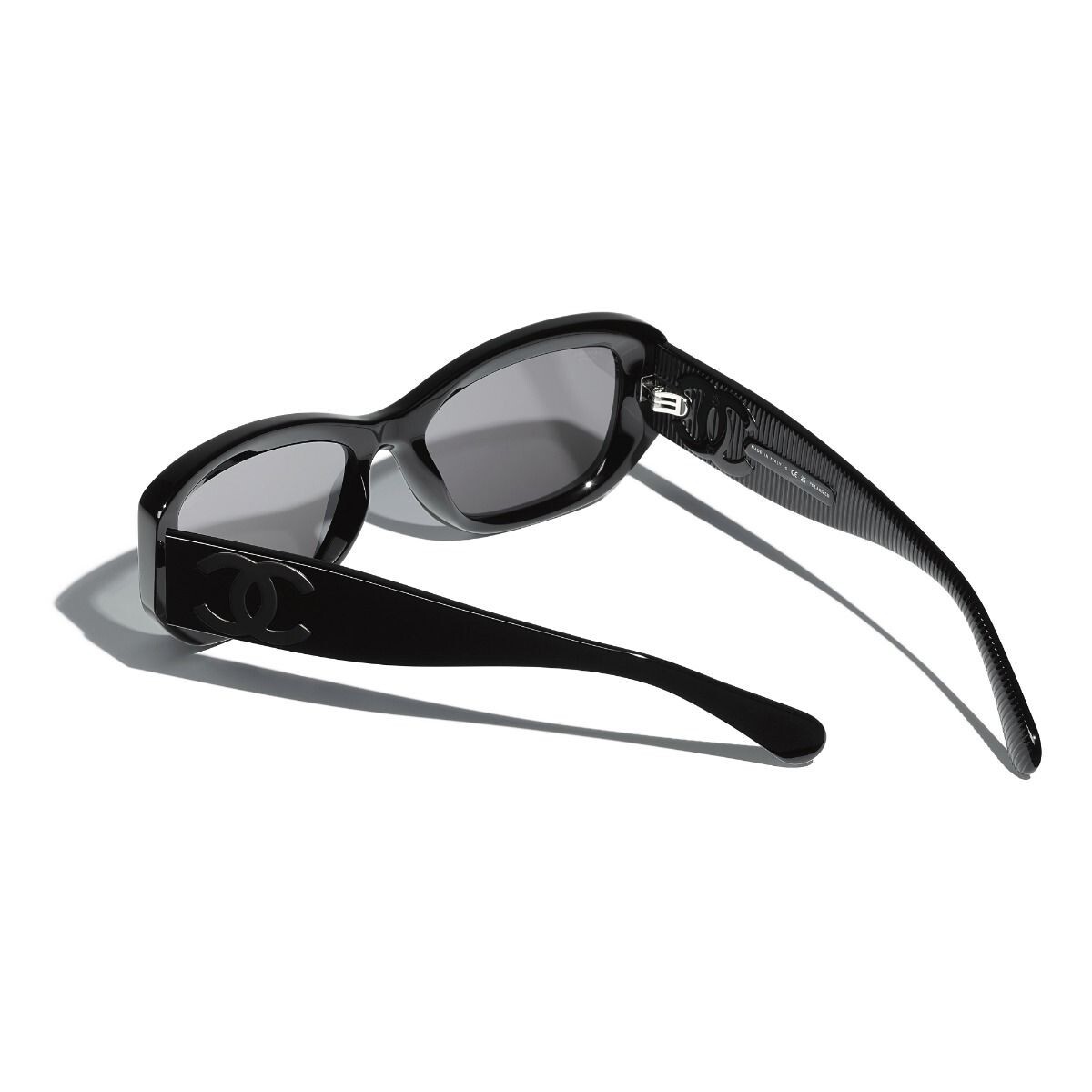 Chanel 5493-A C888T8 Women's Black/Grey Polarized Sunglasses