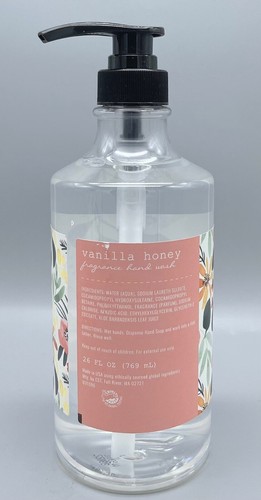 Commonwealth Soap Co Vanilla Honey Fragrance Hand Wash 26 fl oz Lot of 2 New - Picture 5 of 5