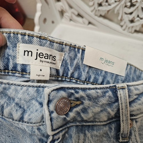 NEW M Jeans High-Rise Women's Light Blue Denim Maxi Skirt size 6 - Picture 13 of 13