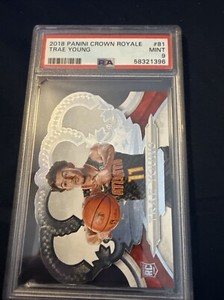 Trae Young 2018 Panini Crown Royale #81 PSA 9 Rookie RC