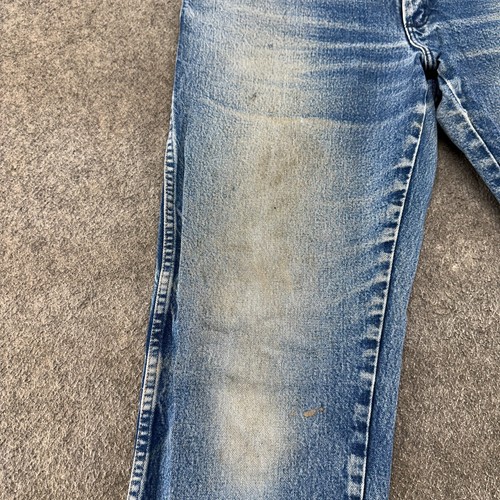 Wrangler Jeans Mens 35x34 Blue Cowboy Cut Relaxed Straight Medium Wash 31MWZ - Picture 5 of 20