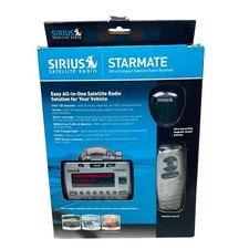 Sirius Starmate ST1 Satellite Radio Receiver W/ Remote  Manual Open Box
