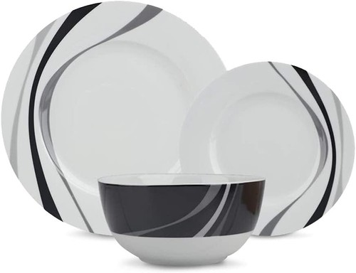 Juego De Vajilla De Cocina De 18 PCS, Platos, Fuentes, Tazones, Servicio Para 6. - Picture 11 of 24