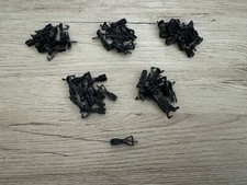 50 Fleischmann 6520 H0 Slot Couplings (Hook Coupling) Good Condition